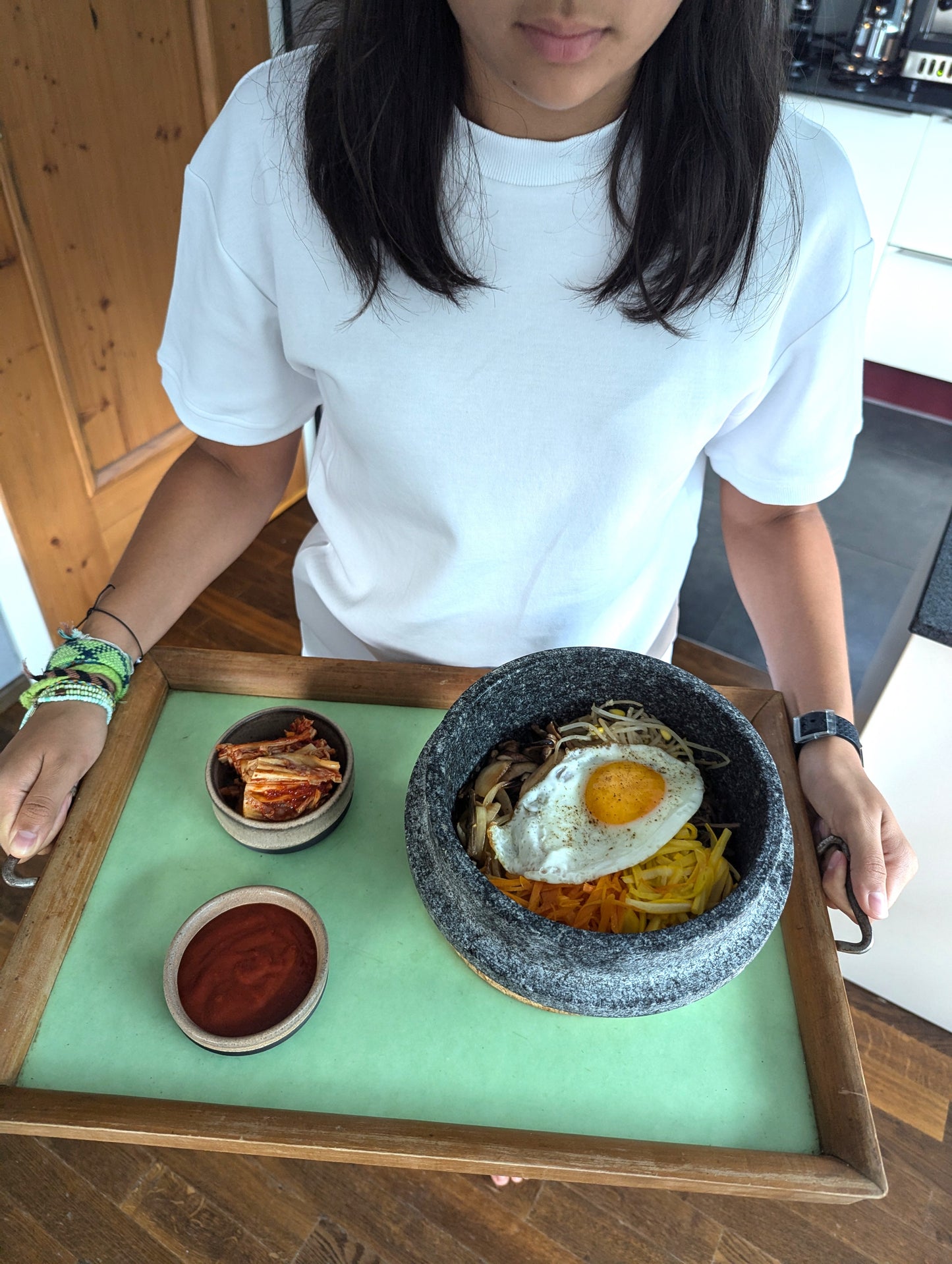 Dolsot Bibimbap. Hallein