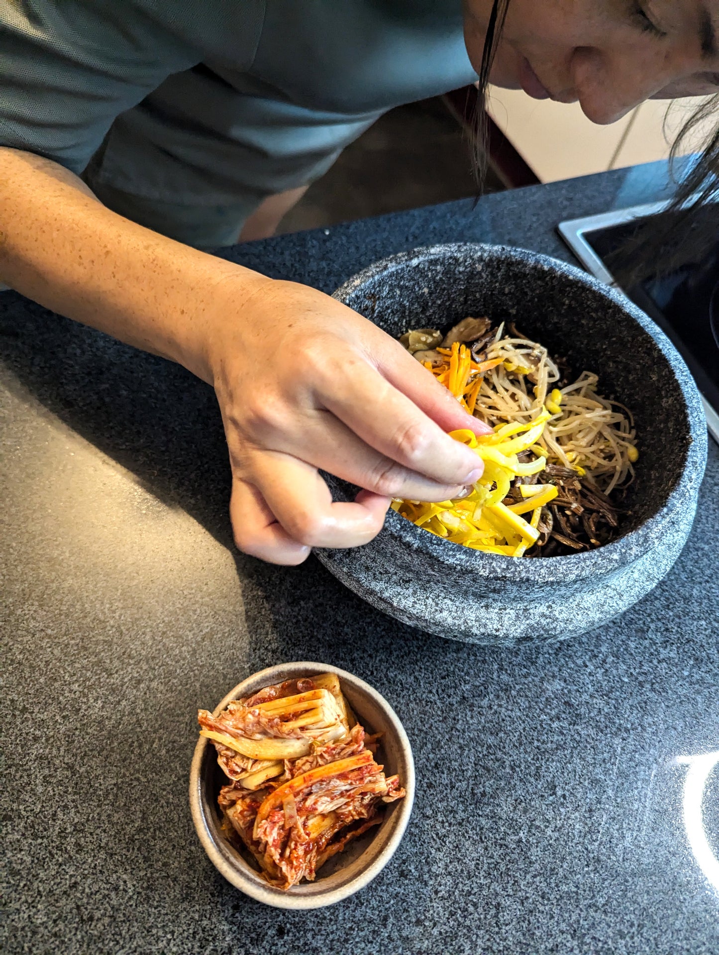 Dolsot Bibimbap. Hallein